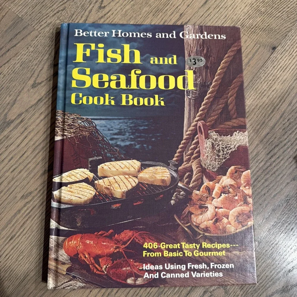 Better Homes and Gardens Fish and Seafood Cook Book Better Homes 1971 1st Print